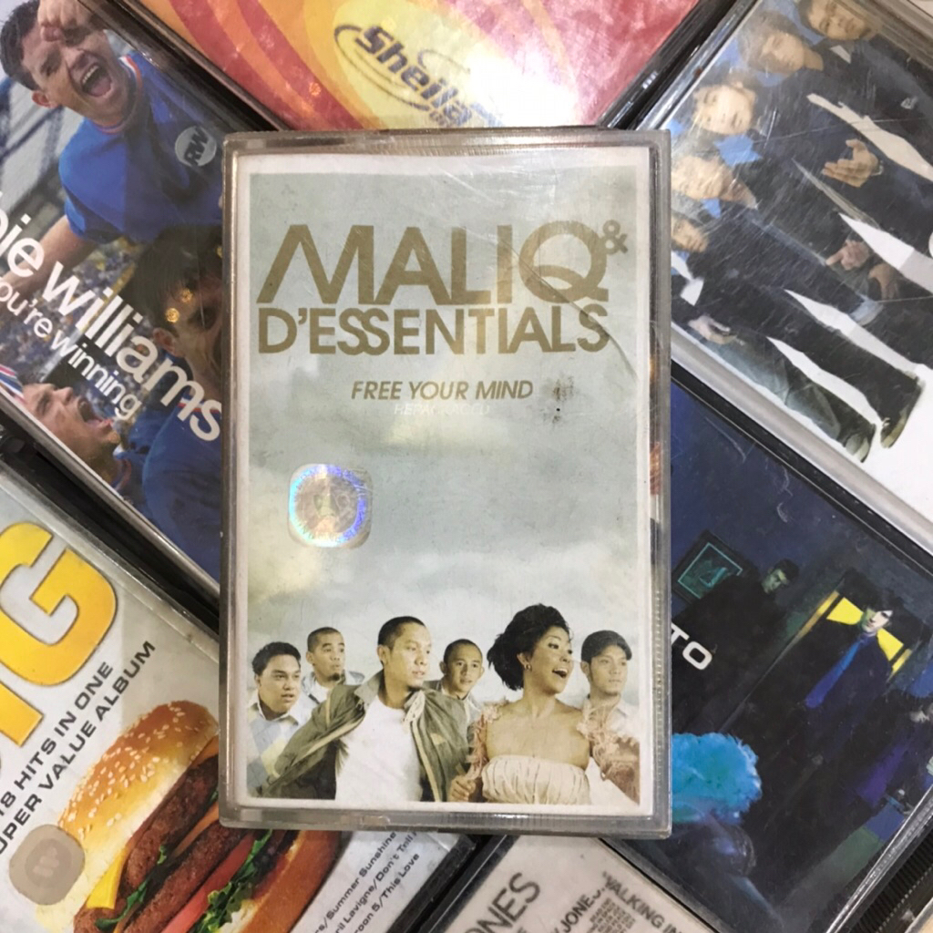 Maliq & D essentials Free your mind album  Casette kaset tape