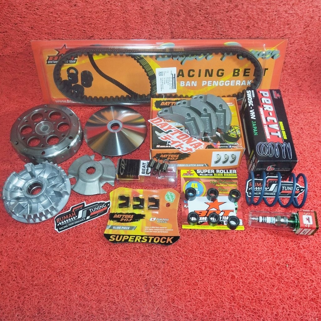 FULL UPGRADE CVT KIRIAN 5TL MIO SPORT MIO SMILLE MIO SOUL KARBU FINO KARBU NOUVO MANGKOK GANDA BOLON