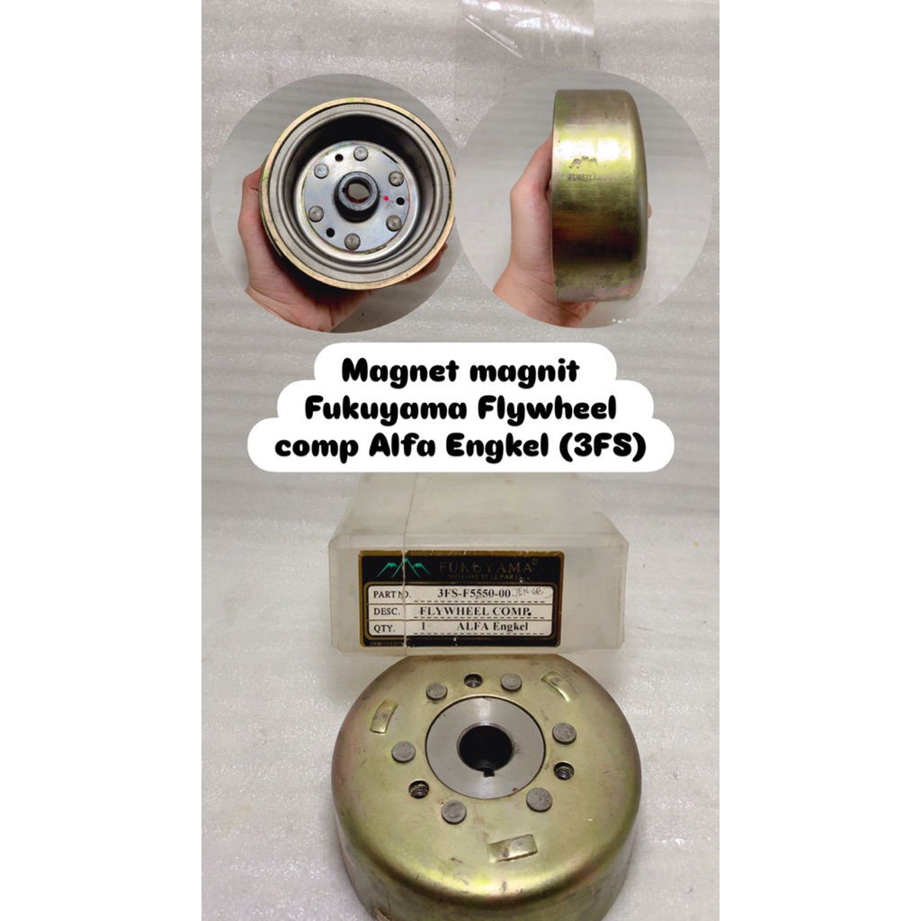 Magnet magnit fukuyama Rotor Flywheel comp Alfa Engkel (3FS)