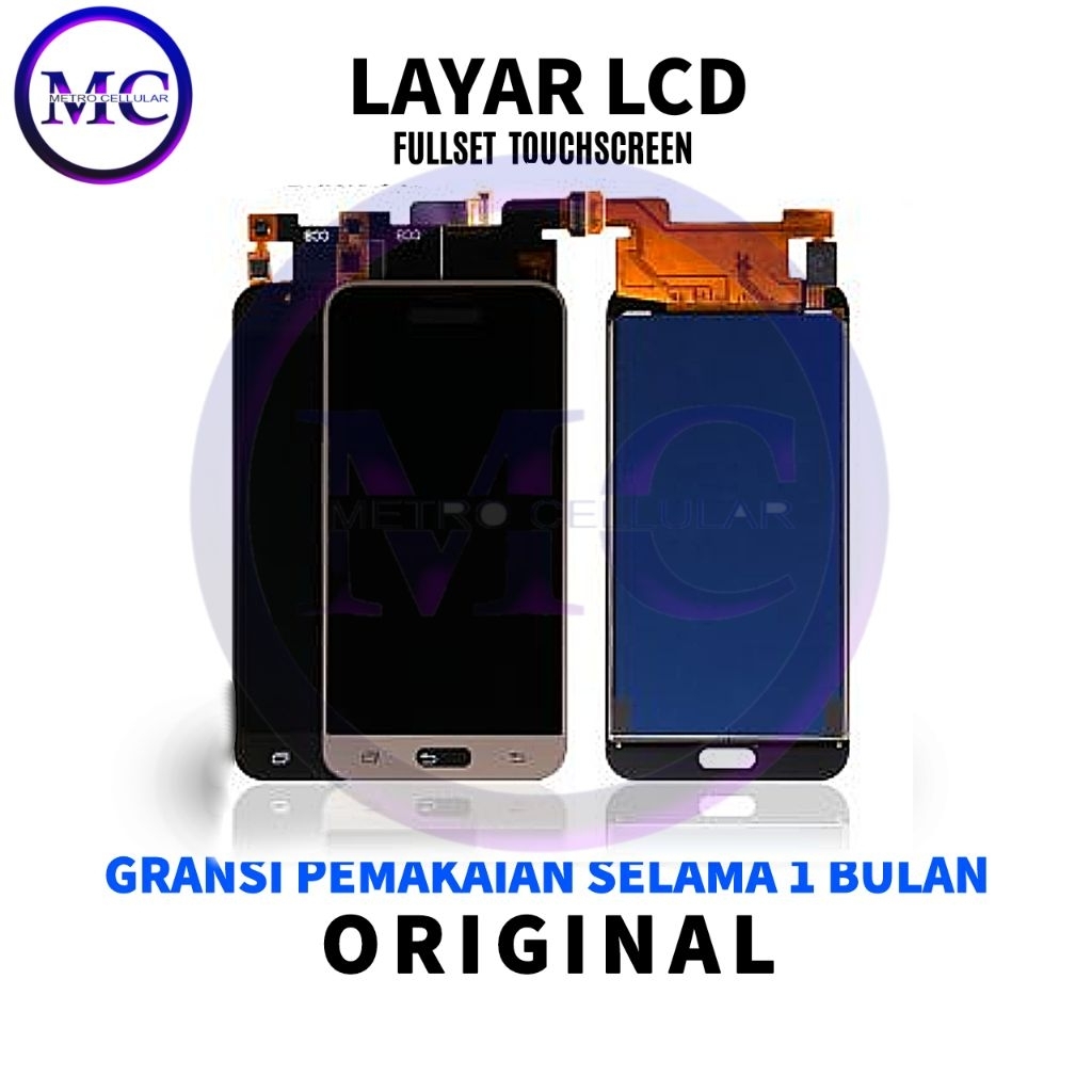 LCD SAM SUNG J3 2016 / J320 GOLD FULLSET TOUCHSCREEN