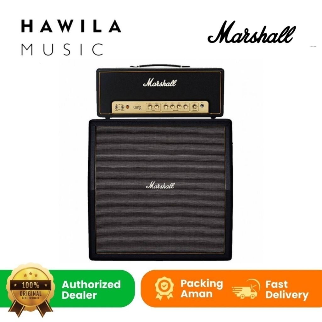 Marshall ORIGIN 50H Head + ORI412A Cabinet Guitar Amplifier Original