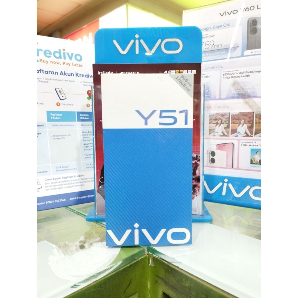 [Bekas] Dus Hp Vivo Y51 V2030 - Kotak Kardus Lama - Kondisi Sesuai Foto - 0ri9inaI