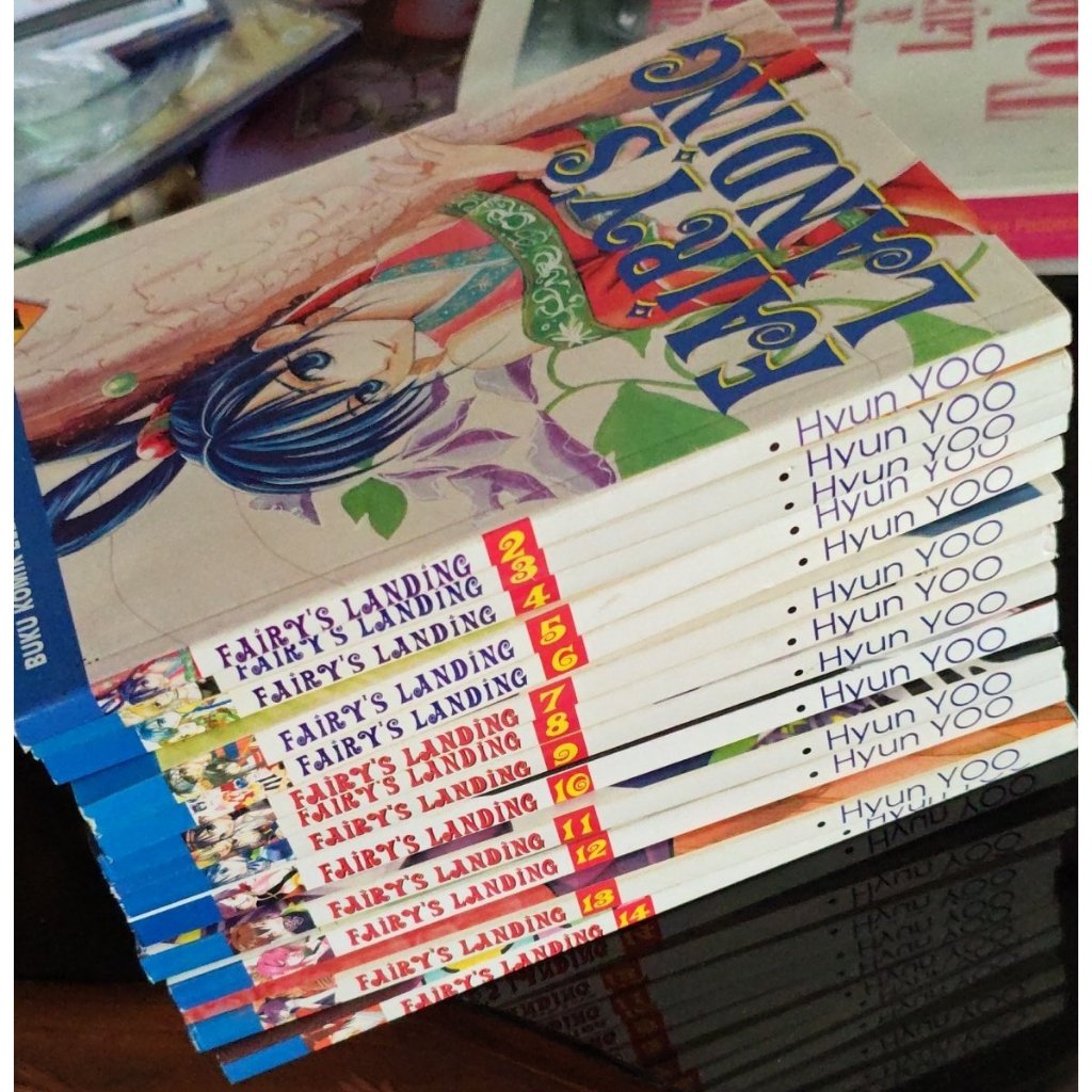 PRELOVED Komik Manhwa Fairy's Landing vol 2-14