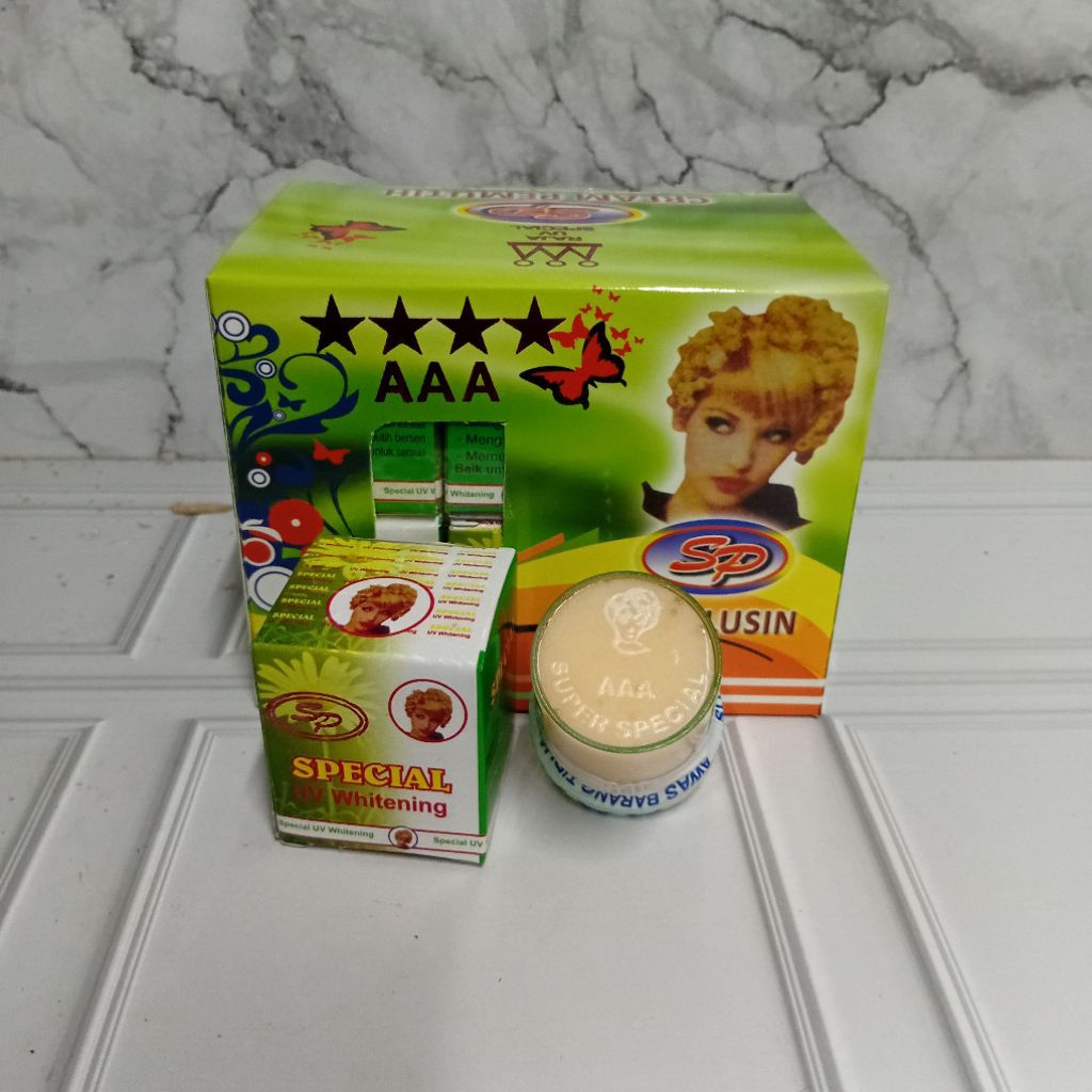 3 Pcs Cream Uv whitening AAA - Sp raja