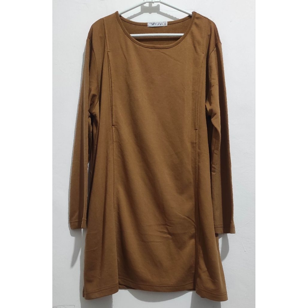 preloved tunik kaos busui bukaan samping