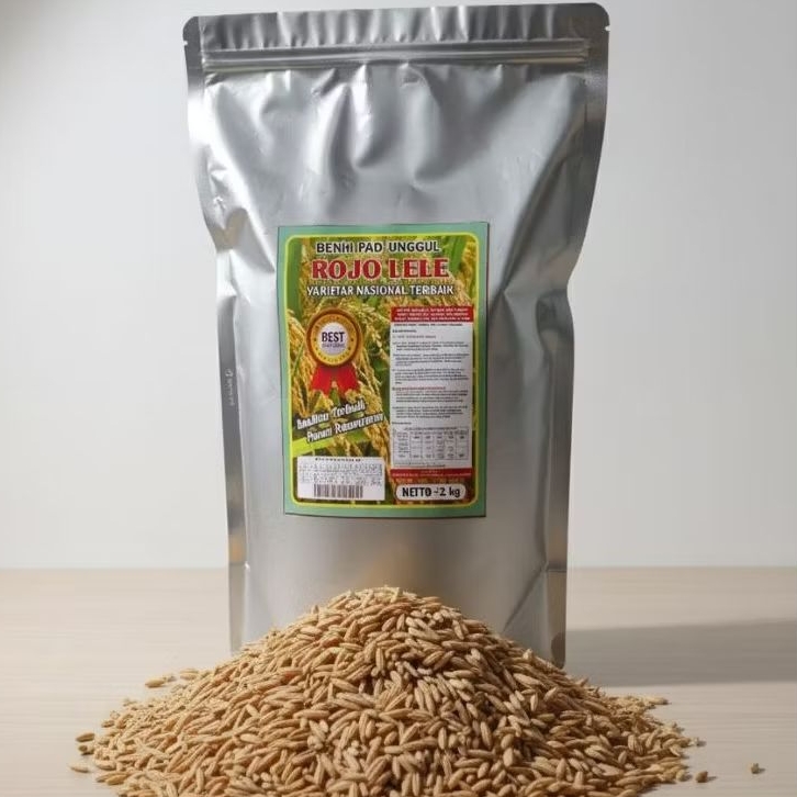 BENIH PADI UNTUK ROJOLELE SRINUK VARIETAS NASIONAL TERBAIK-105 HARI MASA PANEN 2KG