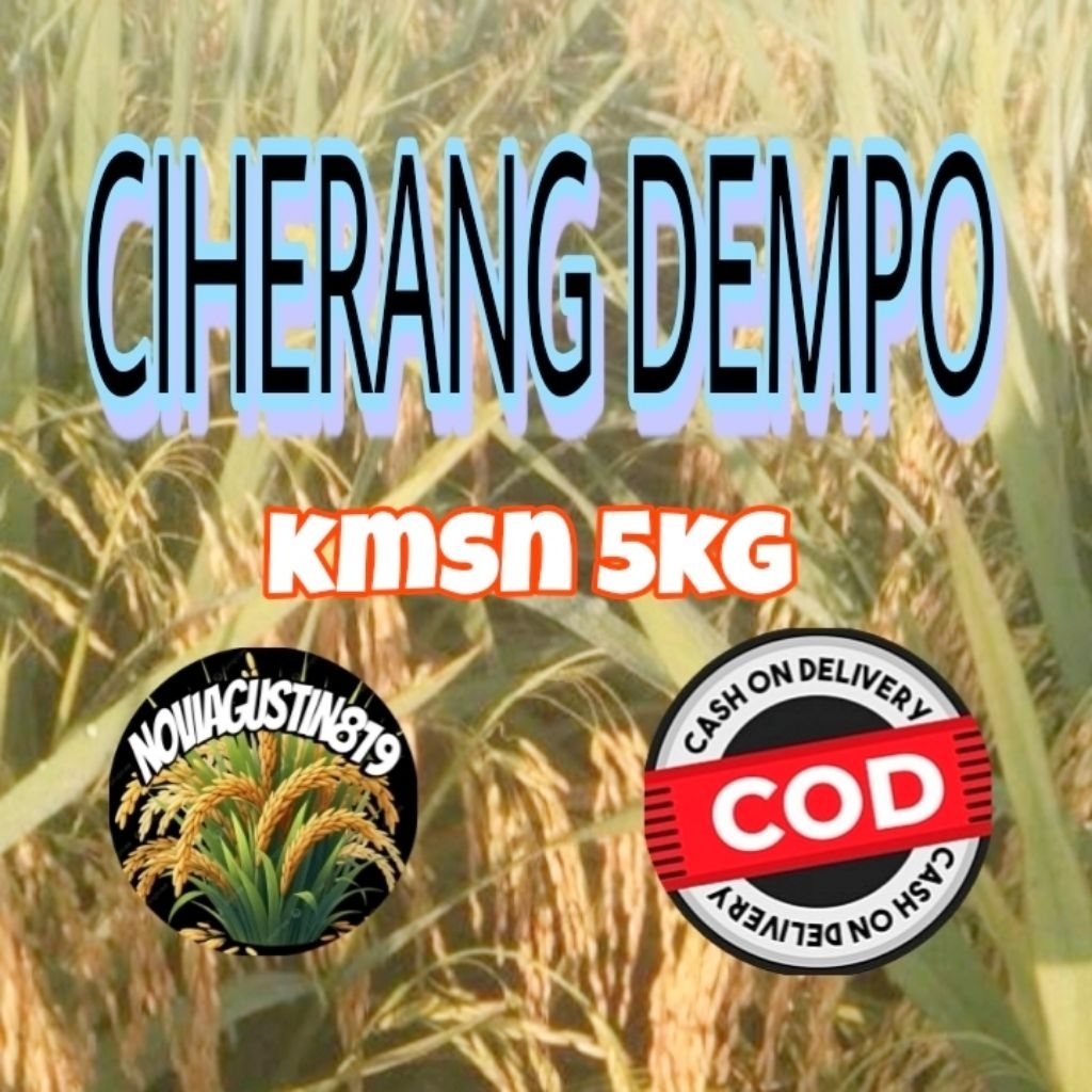 BENIH PADI SUPER UNGGUL CIHERANG DEMPO KEMASAN 5 KG