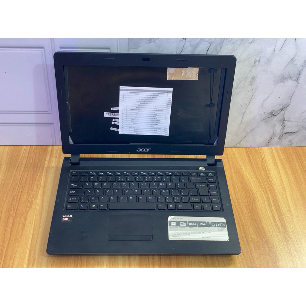 Casing Laptop Acer Aspire Z3-451 Full Set