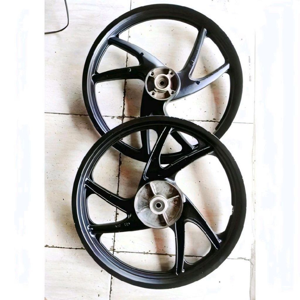 Velg Depan belakang 1Set Untuk Motor Honda Revo Lama/OLD Revo Lancip PNP Karisma Original Cabutan AH