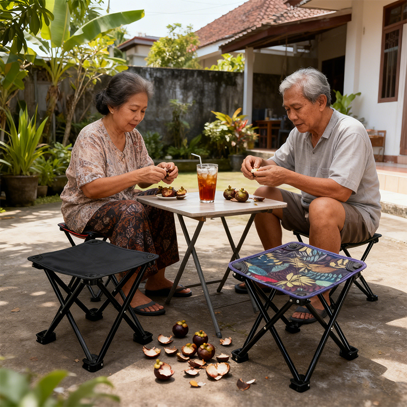 Kursi Kecil Yang Bisa Dilipat Serba Guna Kursi Malas Lipat Kursi Santai Kursi Kecil Lipat Portable L