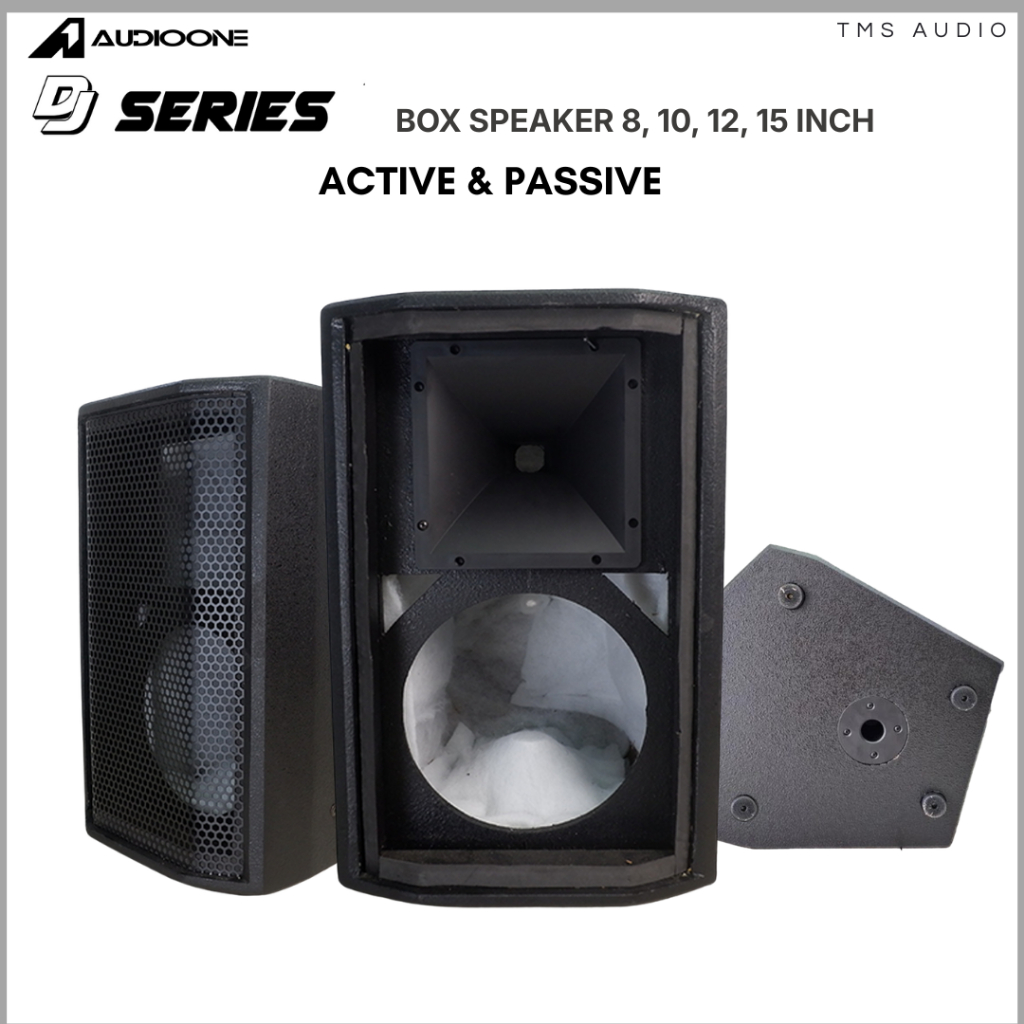 Box Speaker 8/10/12/15  AUDIO ONE DJ 110-105 Full Ram Box Monitor Panggung Box PASSIVE Kayu Meranti