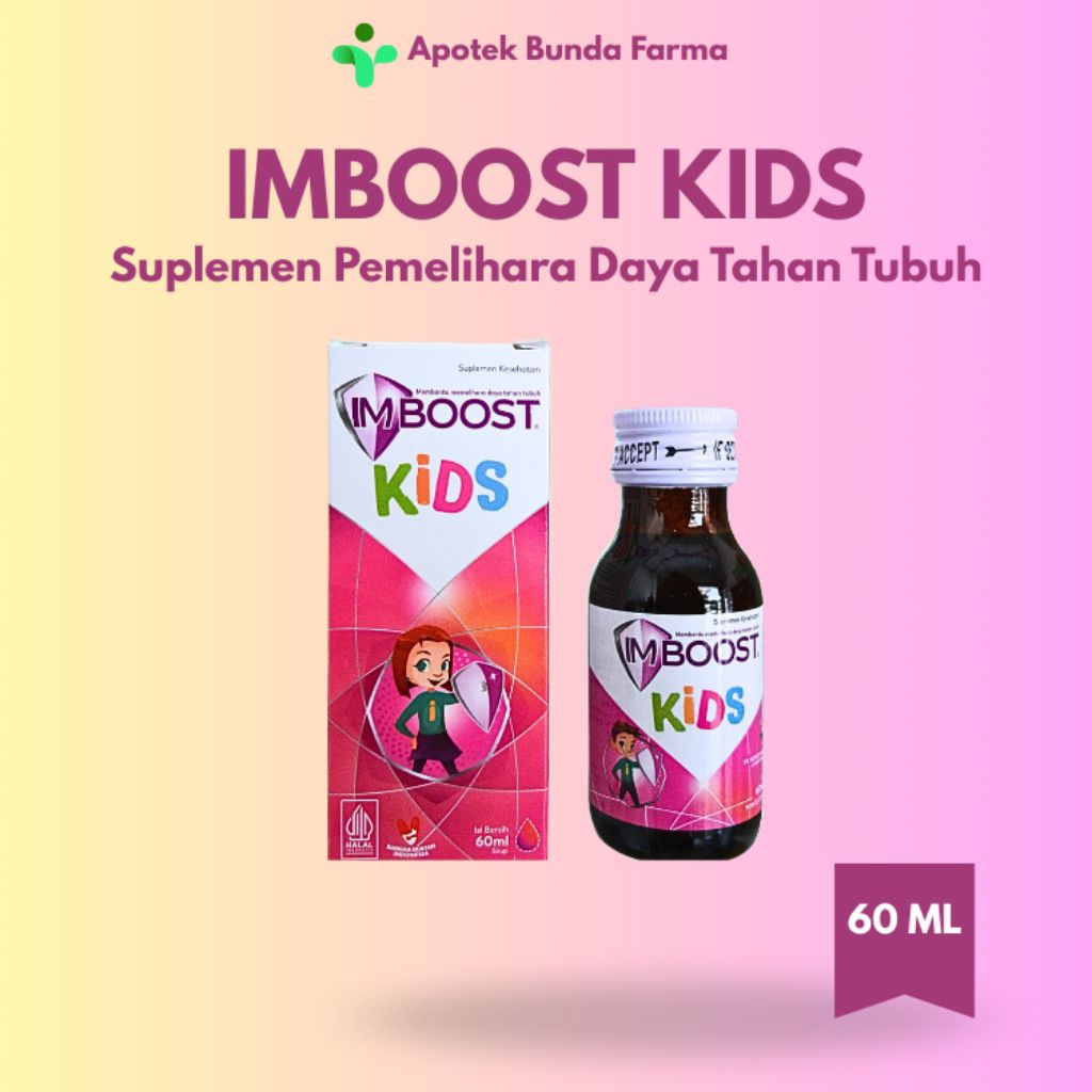 IMBOOST KIDS - Menjaga daya tahan tubuh anak