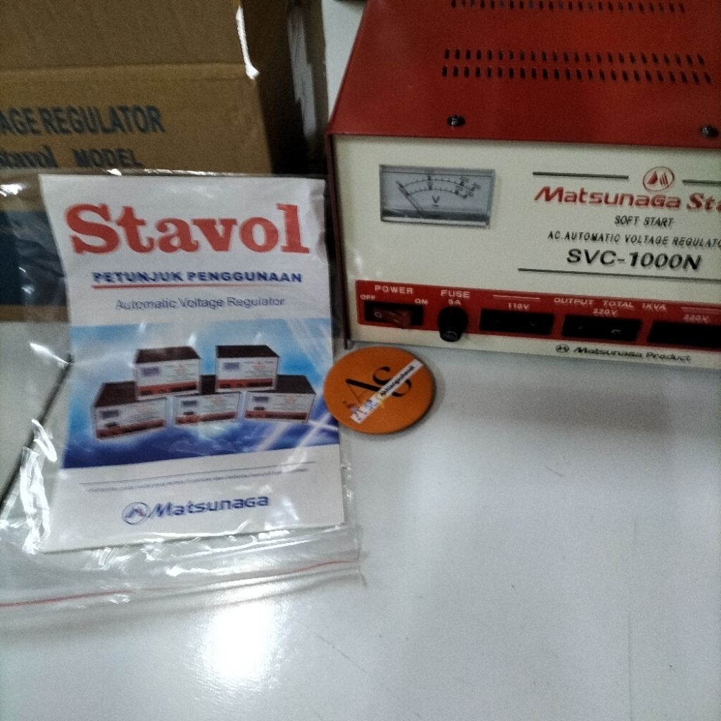 STABILIZER MATSUNAGA STAVOL SVC-1000N / STABILIZER MATSUNAGA  SVC-1000N