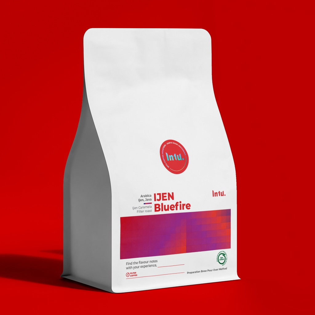 INTU COFFEE- Kopi Arabica Ijen Bluefire - arabika ijen Karamela 200 Gram