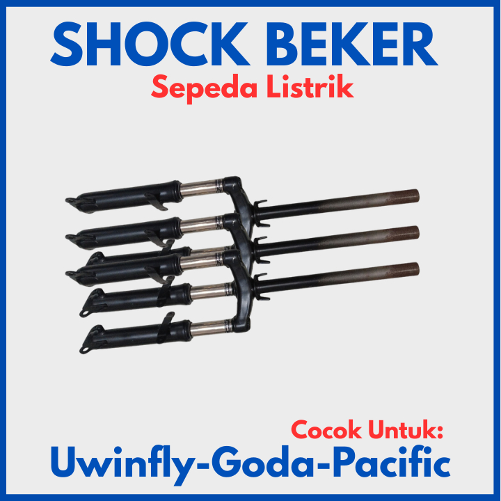 SHOCK DEPAN SEPEDA LISTRIK KUAT DAN BERKUALITAS | SHOCK DEPAN SEPEDA LISTRIK UNTUK PACIFIC UWINFLY G