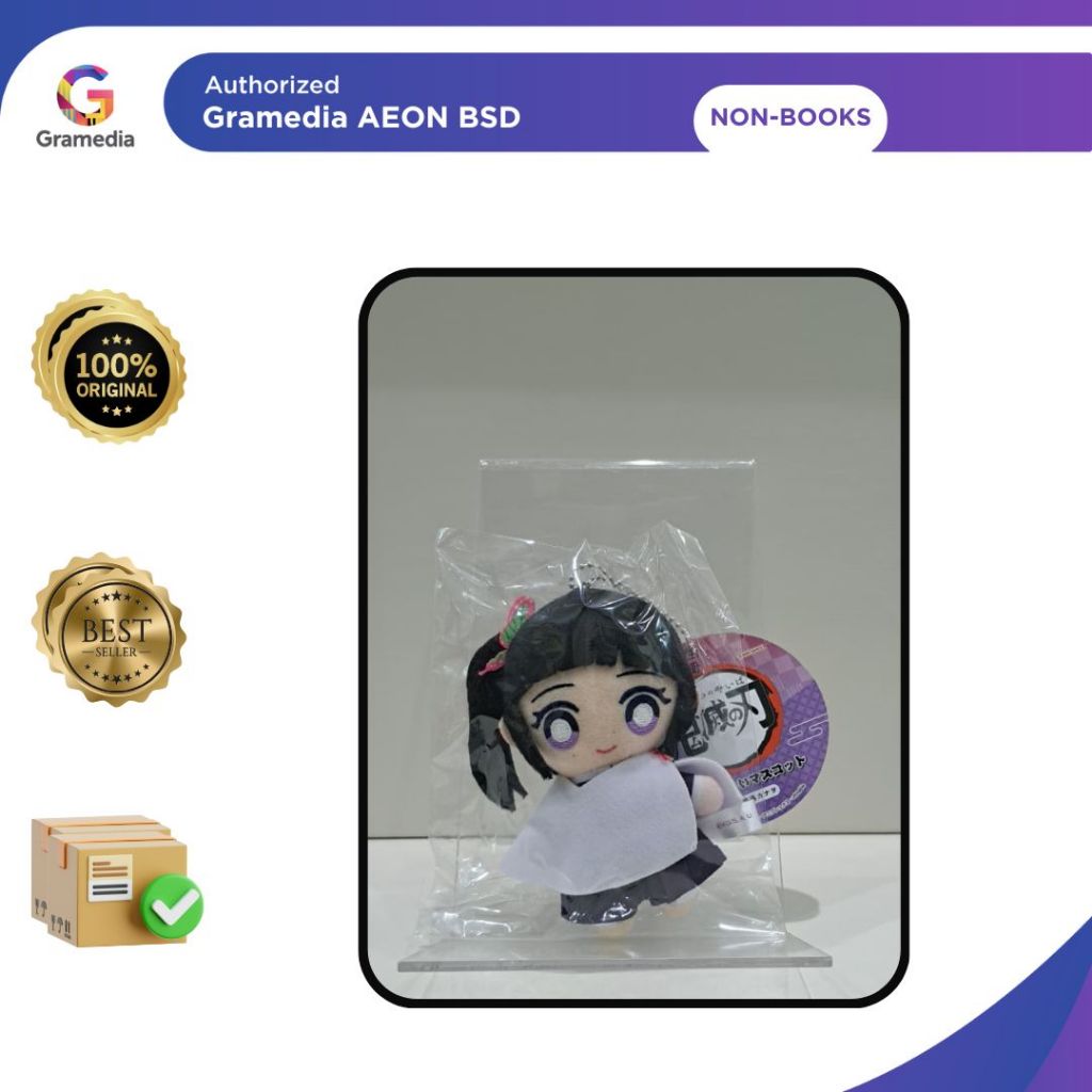 BANDAI CHIBI PLUSH MASCOT_DEMON SLAYER_KANAO TSUYURI - GRAMEDIA AEON MALL BSD