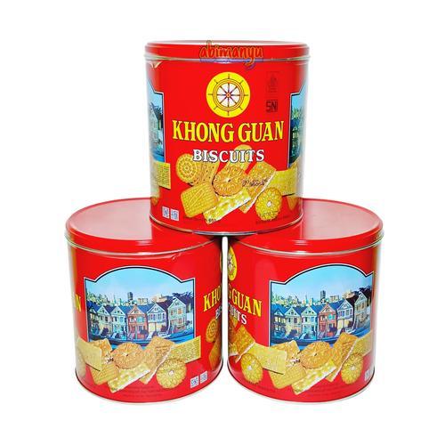 Biskuit Kaleng Aneka Rasa KHONG GUAN FAMILY 650 gr Assorted Biscuit