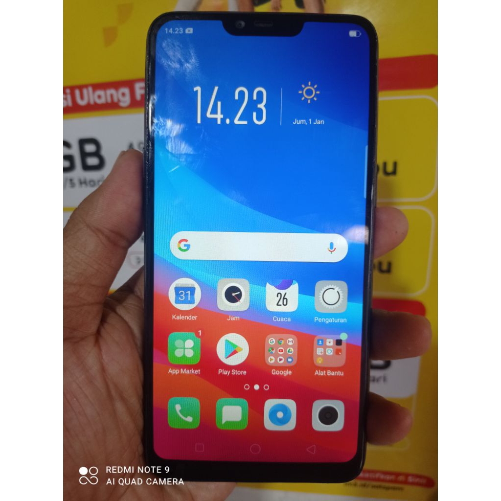 OPPO A3S CPH1803 RAM 2GB INTERNAL 16GB NORMAL ORIGINAL SECOND