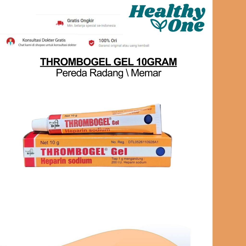 THROMBOGEL HEPARIN SODIUM 10GR