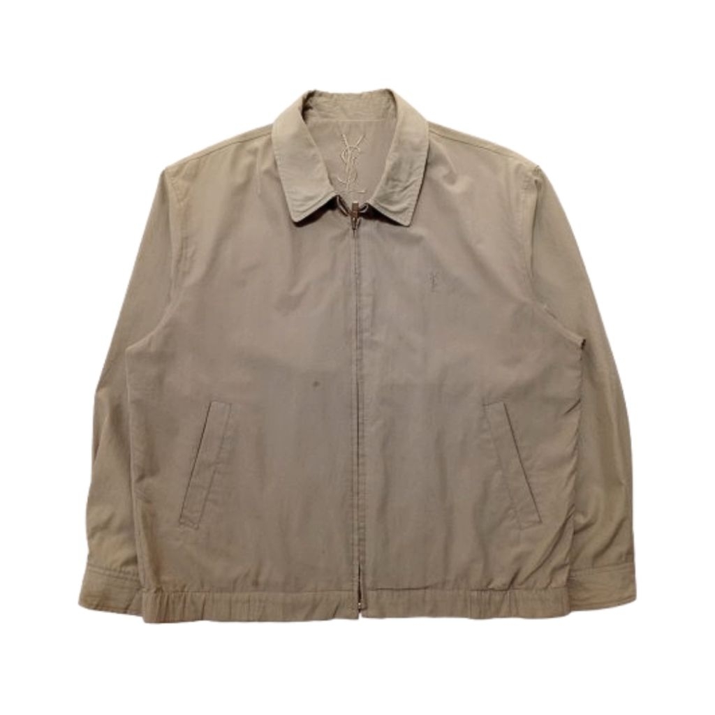 Work Jacket / Jaket Yves Saint Laurent Pour Homme Harrington Jacket Men Women Outer