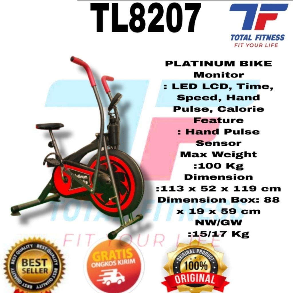 Sepeda Statis  Platinum Bike