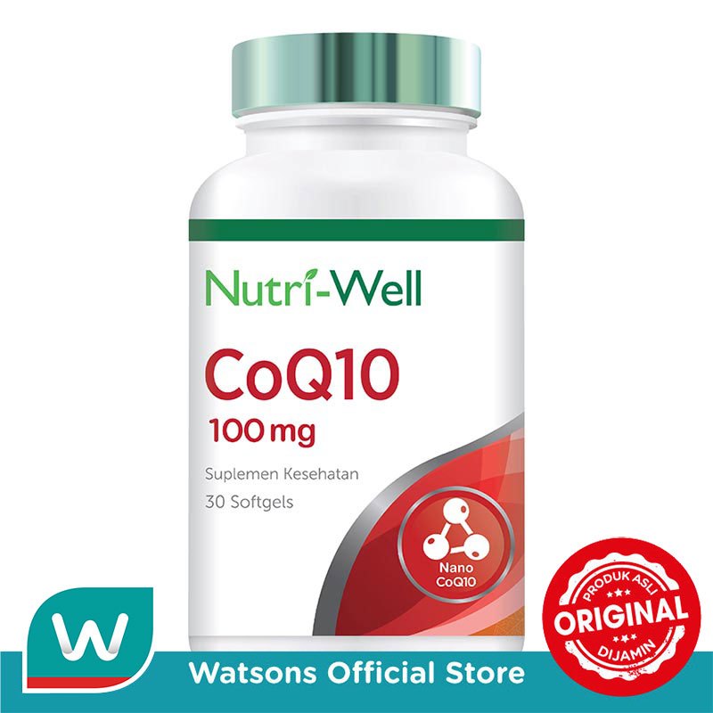 Nutriwell CoQ10 100mg Softgel 30'S