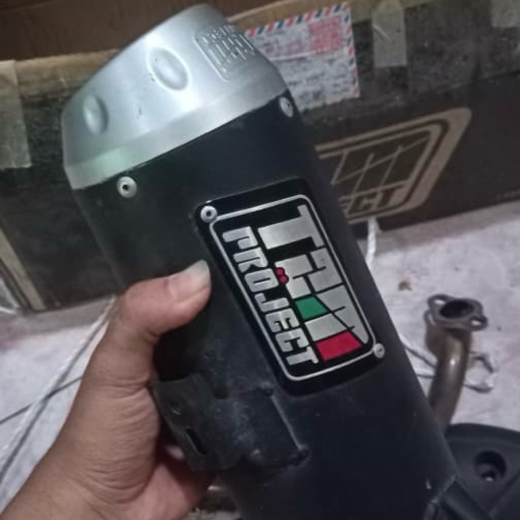 KNALPOT SCOOPY TZM PROJECT