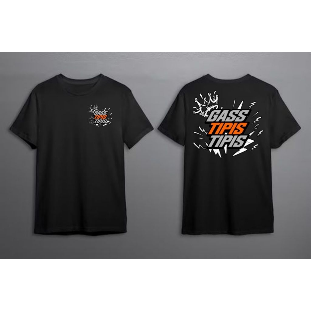 Kaos Gas Tipis Tipis kaos trend murah bahan adem kaos pria dan wanita kekinian unisex