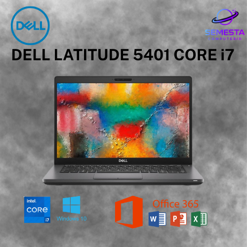 DELL LATITUDE 5401 CORE i7 GEN 9 | RAM 32GB | SSD 1TB | 14 INCH LIKE NEW