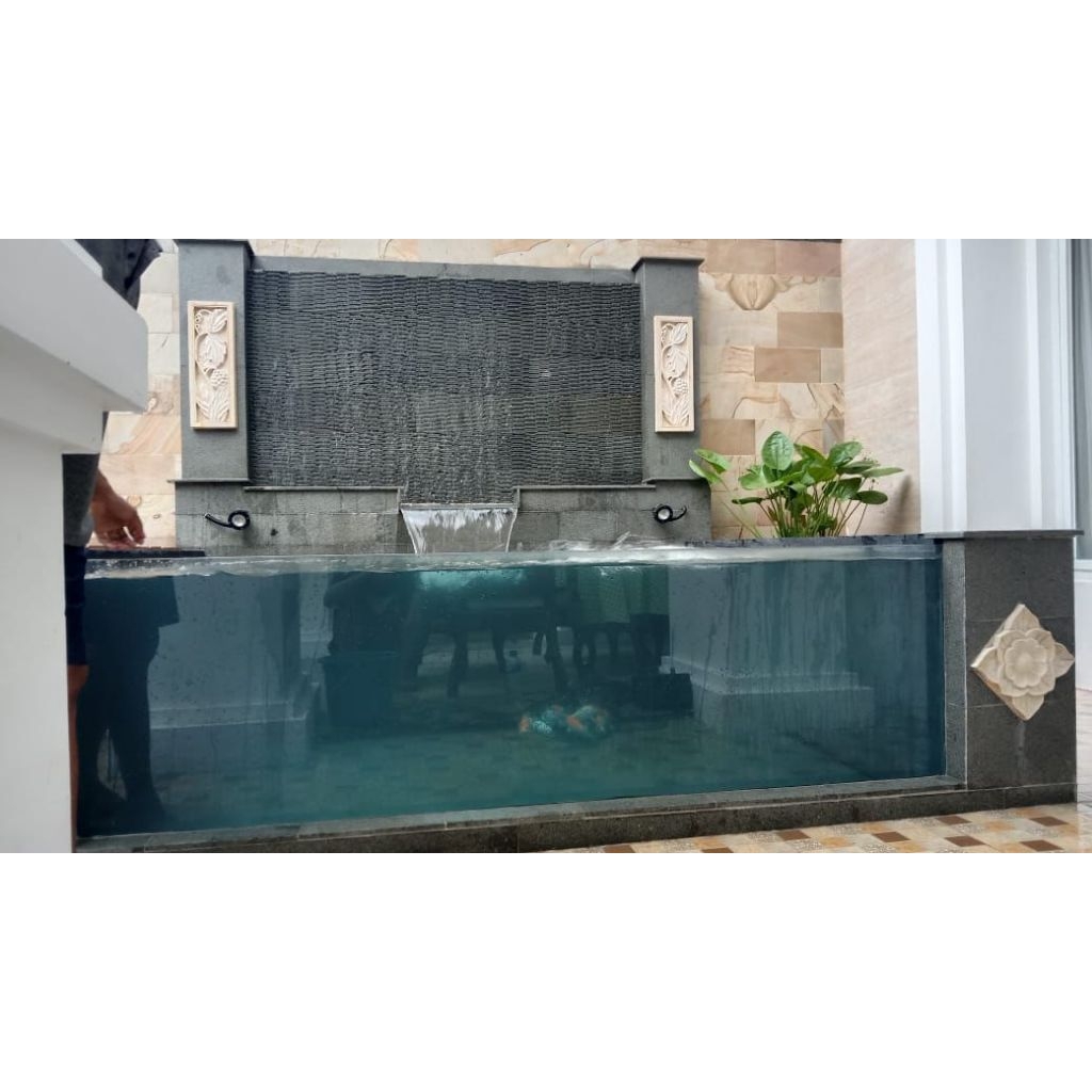 kolam koi minimalis