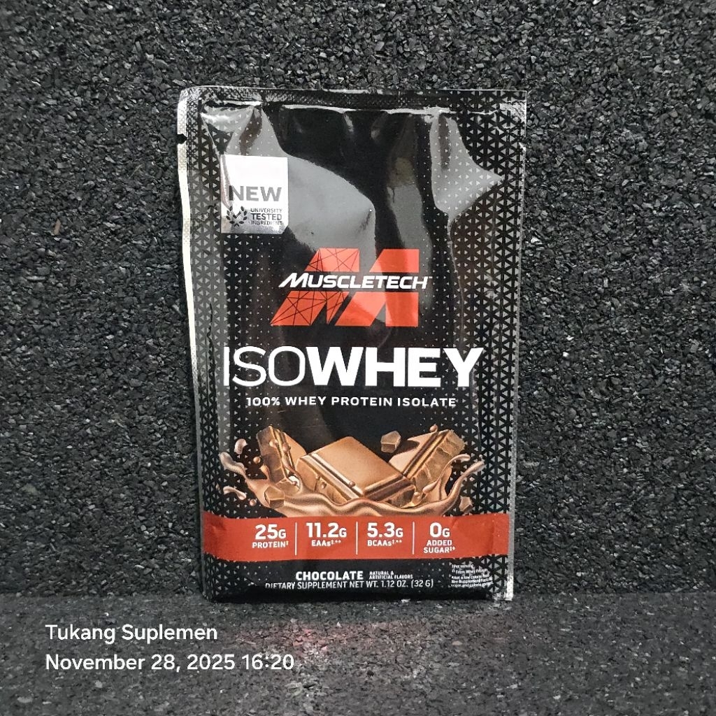 Muscletech Isowhey 100% Whey Protein Isolate Sachet