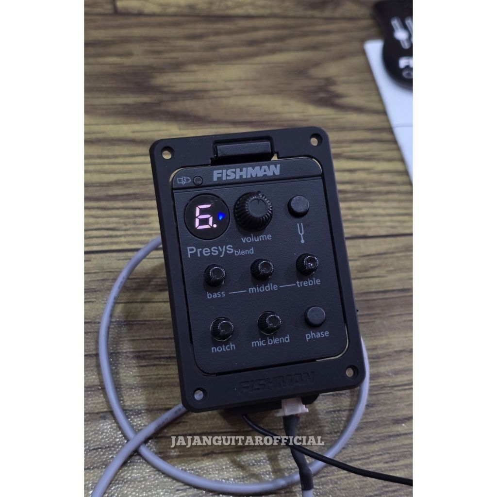 Preamp Gitar Akustik Fishman Presys Blend Original - Fishman Original - Fishman Mic Blend Original -