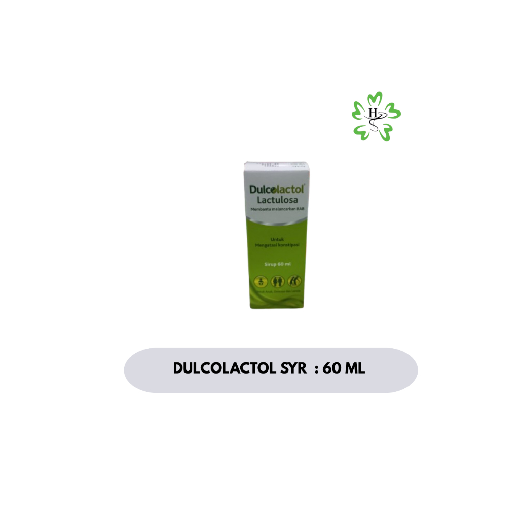 DULCOLACTOL SIRUP Efektif Mengatasi Sembelit Dewasa & Anak