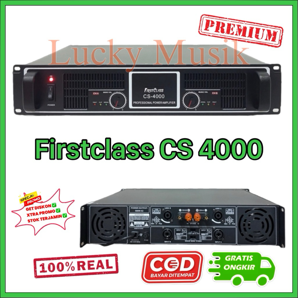 POWER FIRSTCLASS CS4000 ORIGINAL Firstclass cs 4000