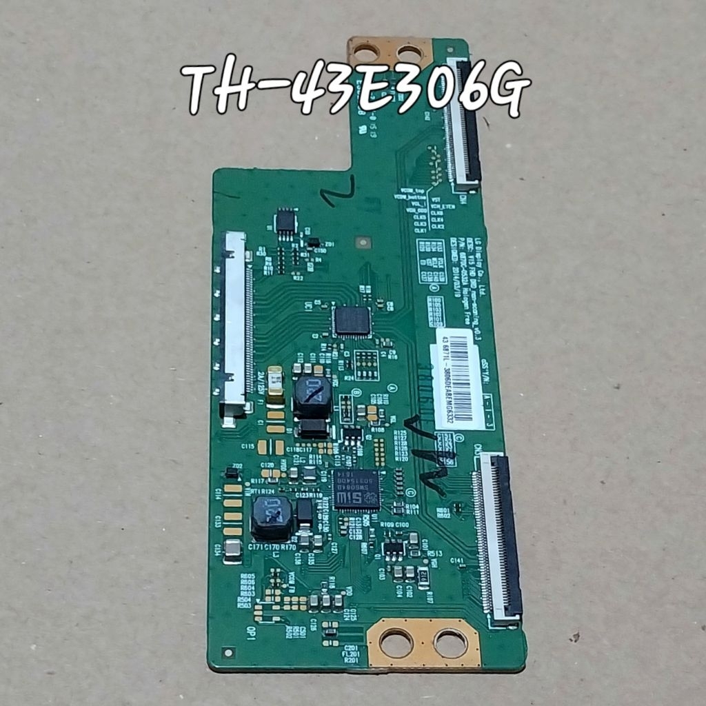 TCON TV LED PANASONIC TH-43E306G ORIGINAL TCONBOARD LOGIGBOARD BOARDLOGIG