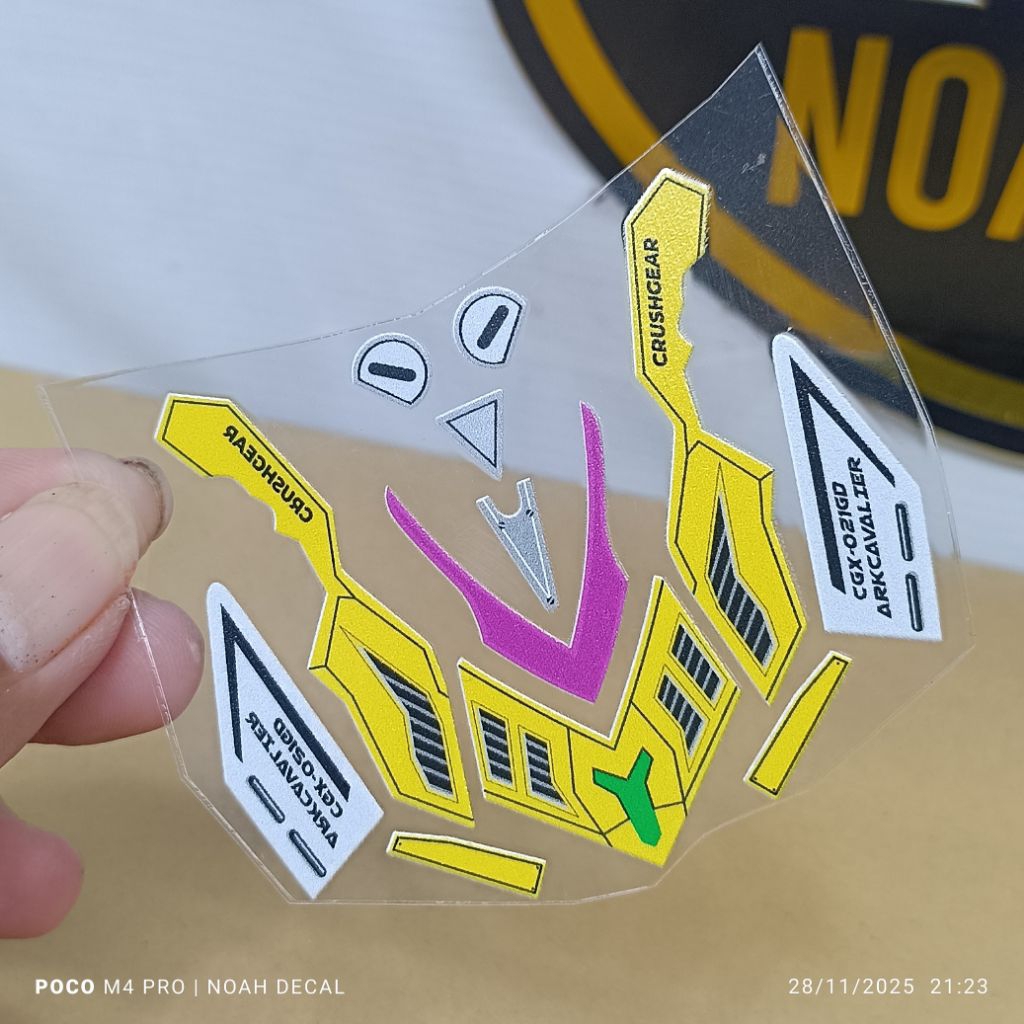 Decal crush Gear Ark Cavalier UV