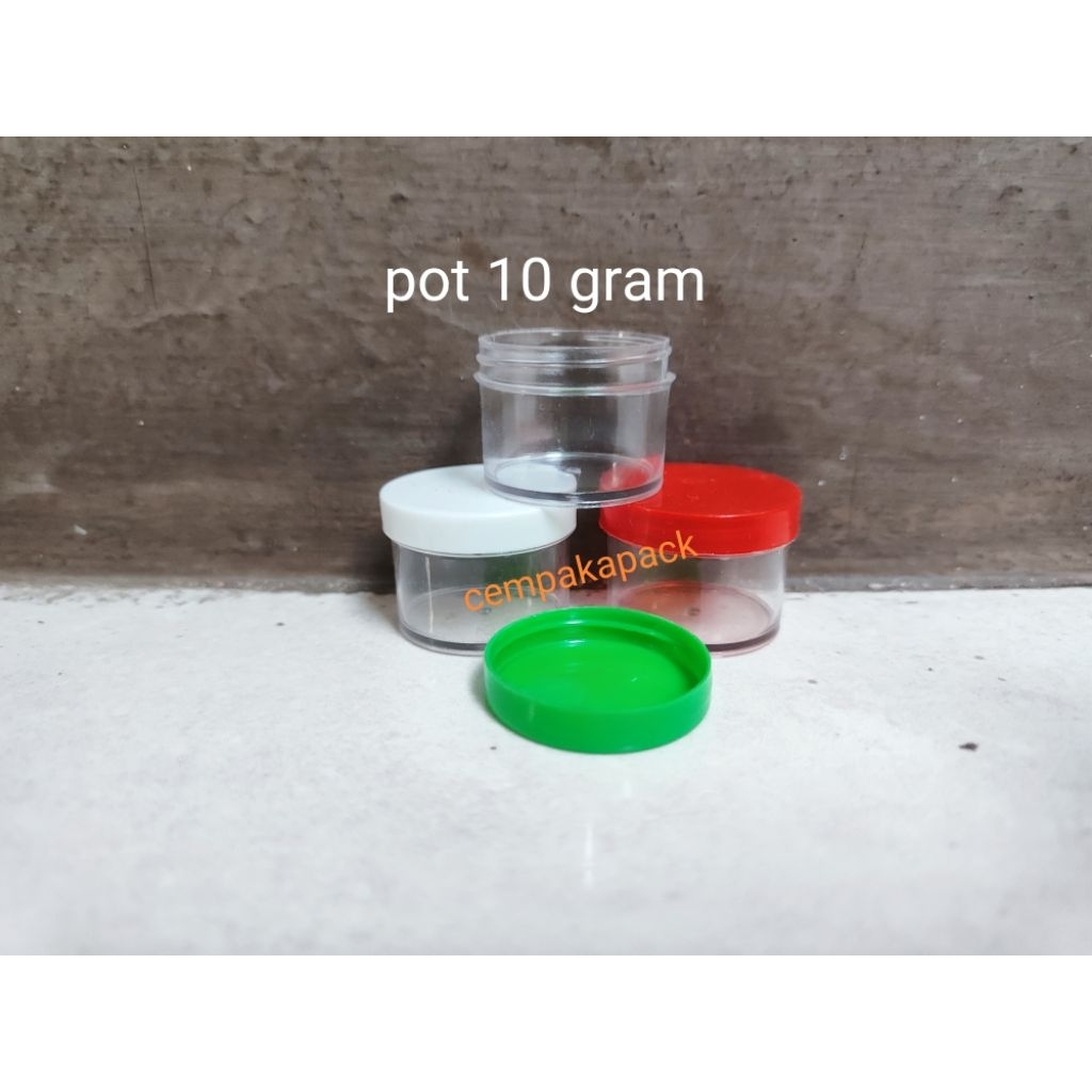 Produk Original(COD) 500 pcs  pot urine 10cc/pot urine 10 ml/pot salep 10gr/pot salep 10 gram/pot cr