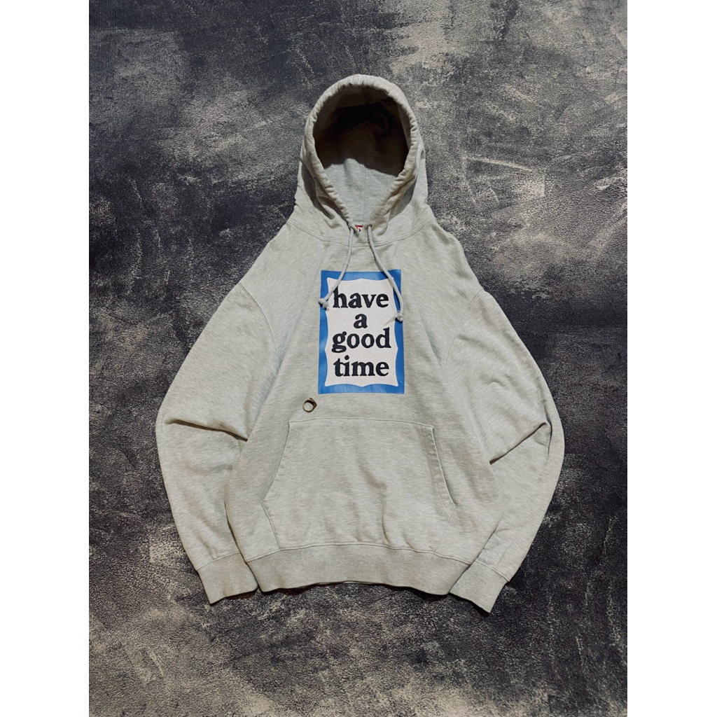 HAVE A GOOD TIME HODDIE BLUE FRAME