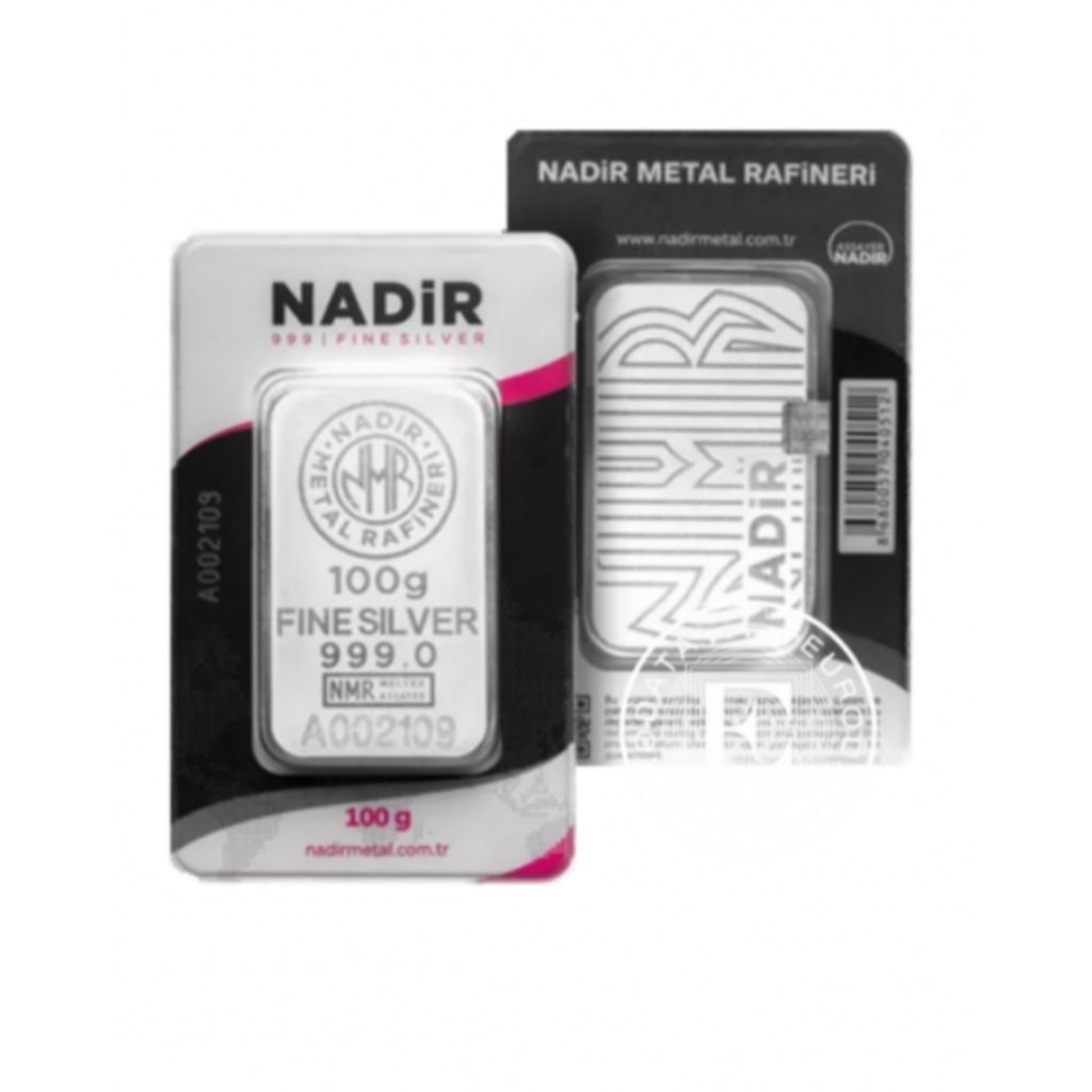 Perak Nadir Fine Silver Turki 100 gram