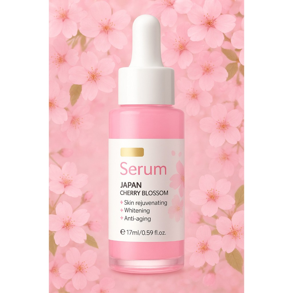 LAIKOU Fenyi Serum Japan Cherry Blossom 17ml I Glowing Serum Anti Penuaan