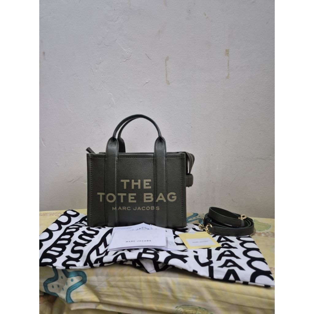 MARC JACOBS TOTE BAG LEATHER PRELOVED