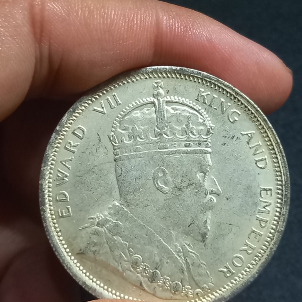 koin logam kuno raja edwards 1904
