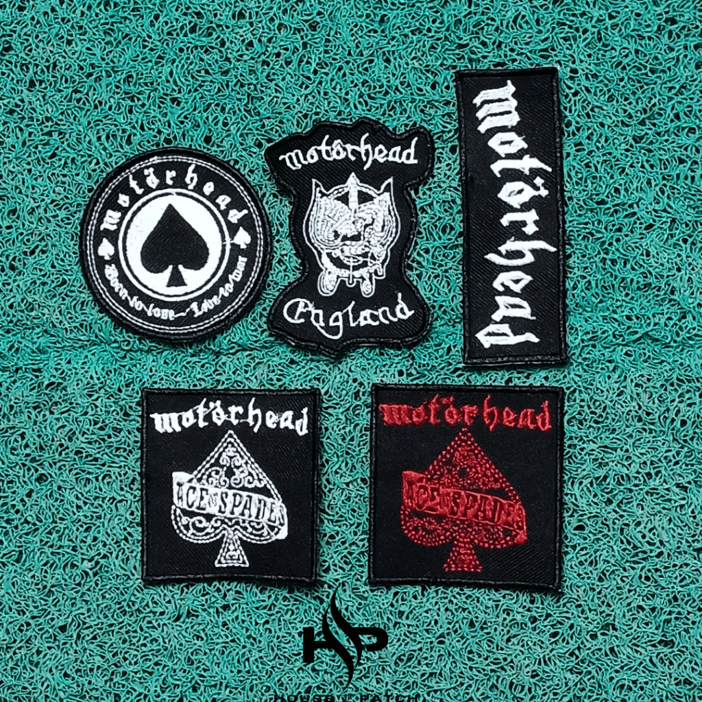 PATCH BORDIR EMBLEM BORDIR PATCH MUSIK BAND MOTORHEAD