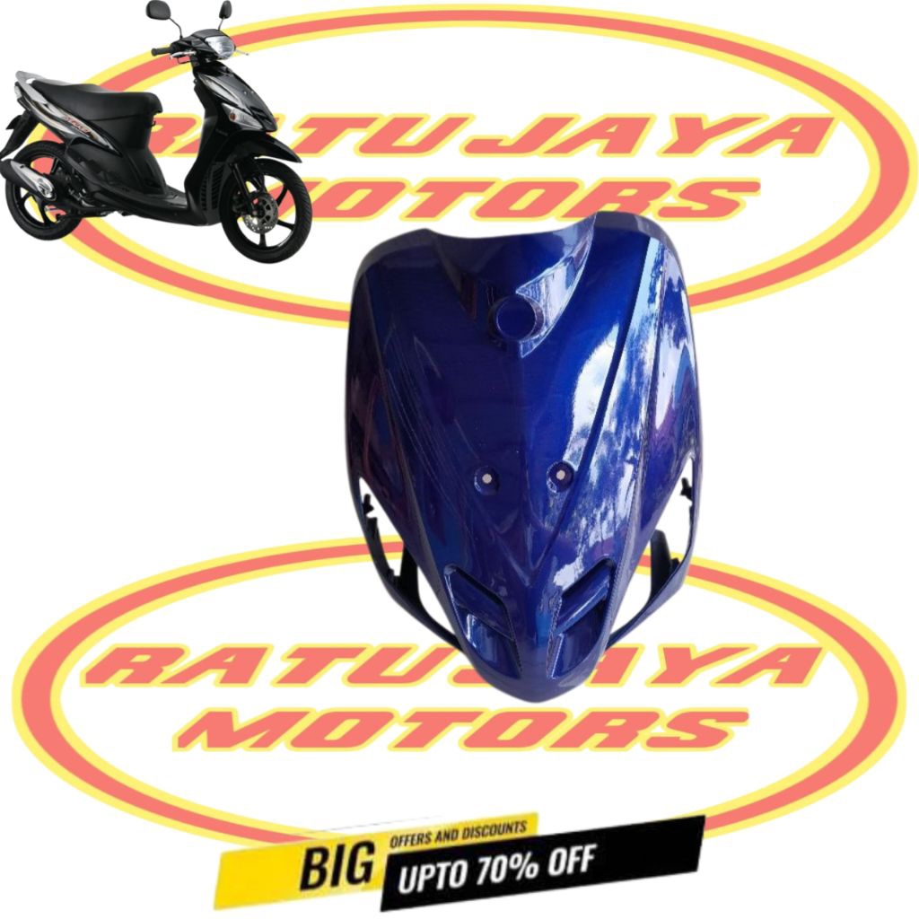 TAMENG DEPAN YAMAHA MIO SPORTY BIRU TUA