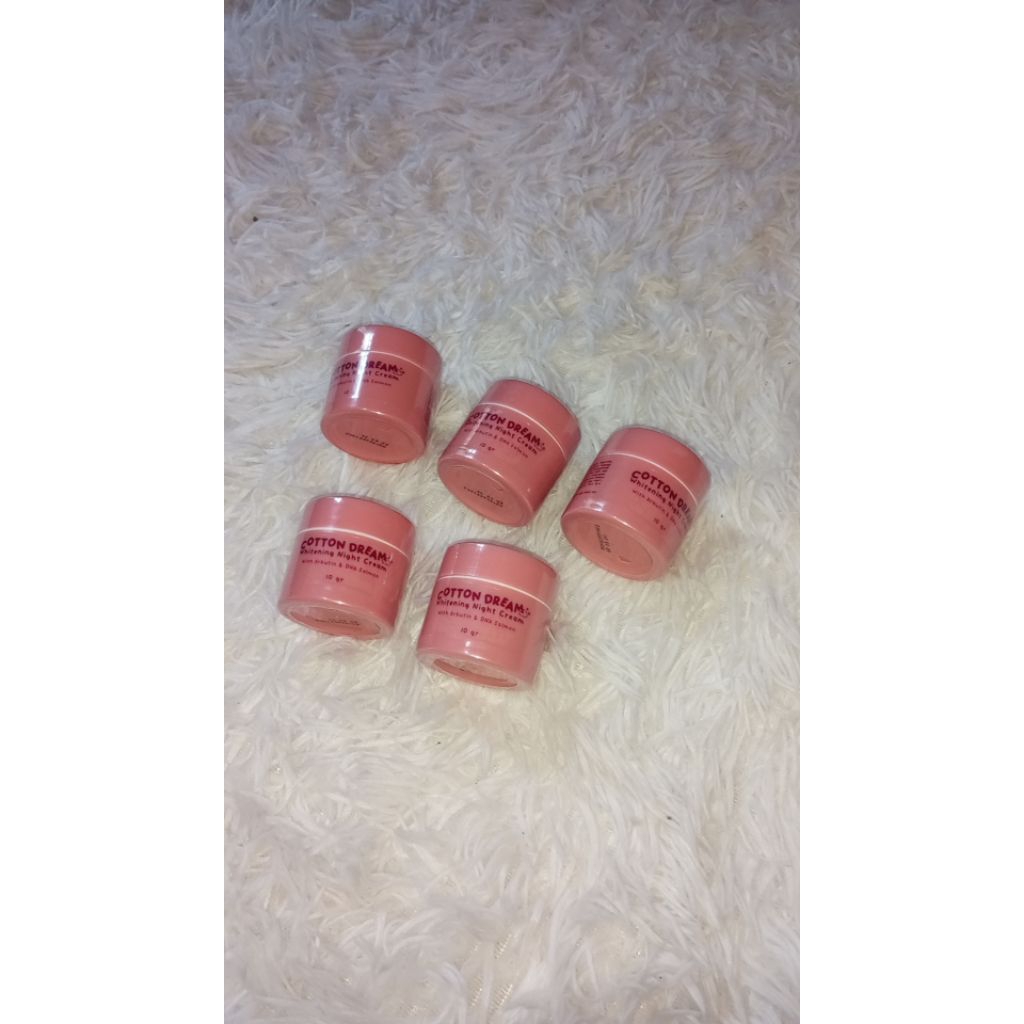 mia glansie cotton night cream