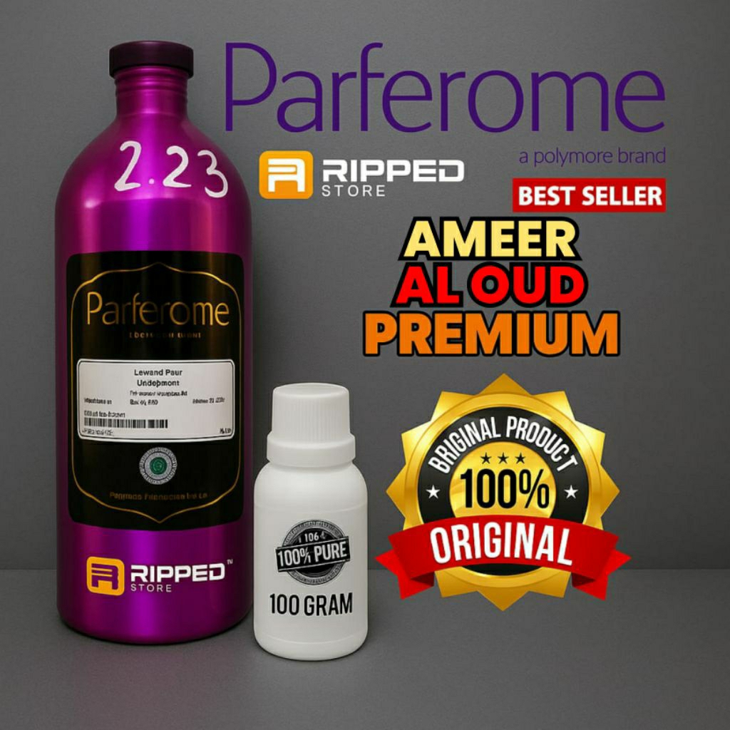 100ml Bibit Parfum Murni Ameer Al Oud Original Parfarome Premium
