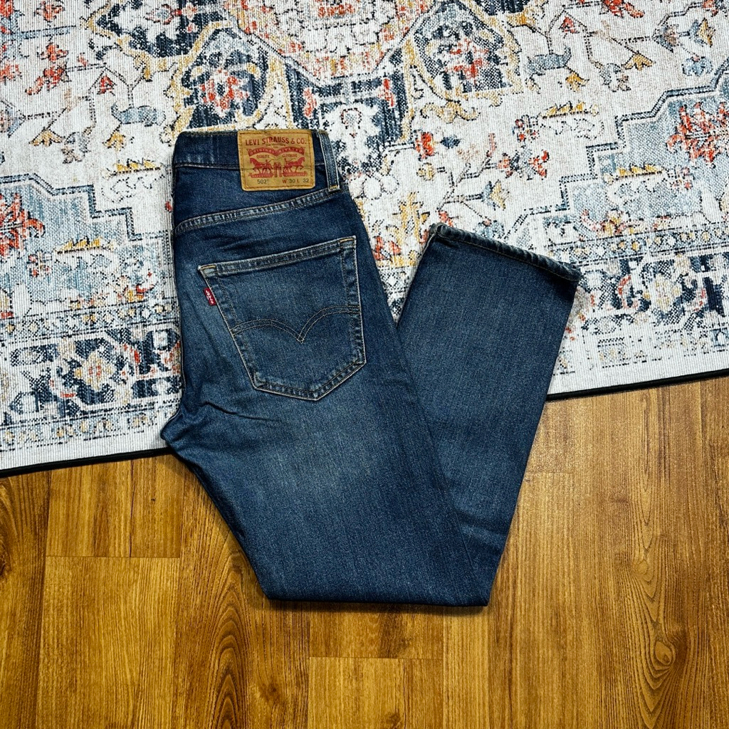 LEVIS 502 RIPPED JEANS SECOND