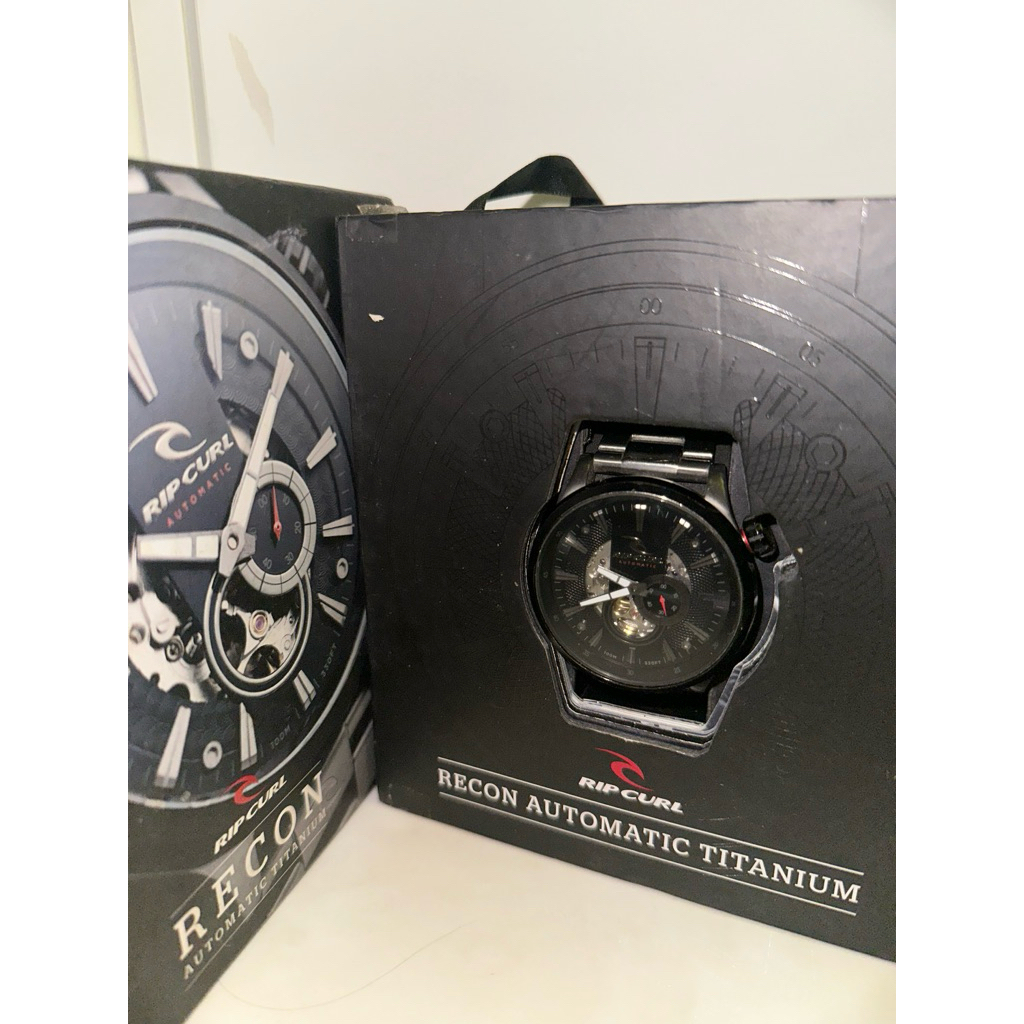 Ripcurl A2880 - Recon XL Automatic/ JAM TANGAN RIP CURL RECON XL AUTOMATIC TITANIUM