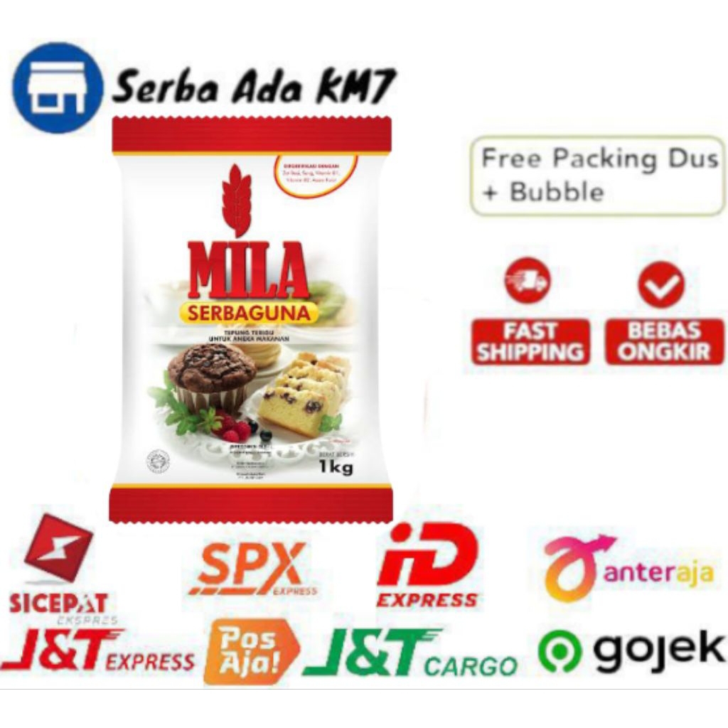 TEPUNG/GANDUM MILA SERBAGUNA 1 KG