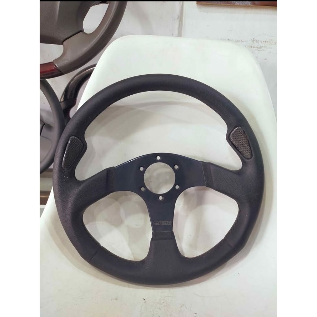 Stir Setir Momo Jet Black Original